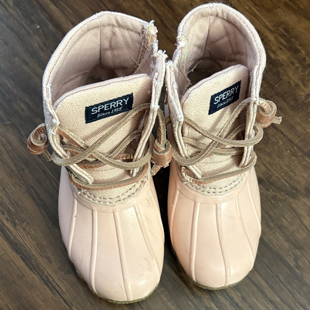 Sperry Kids Light Pink Boots